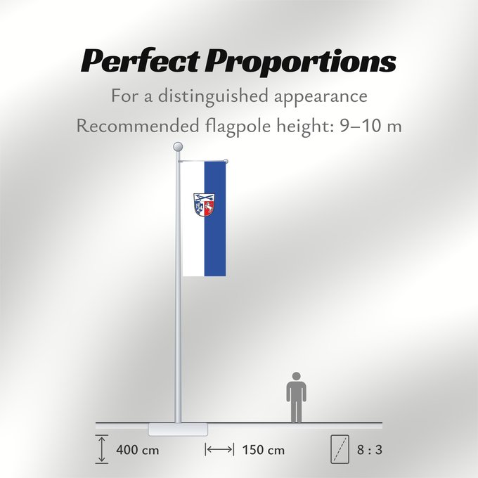 Flag Proportions: Fraunberg (Münchener Umland)
