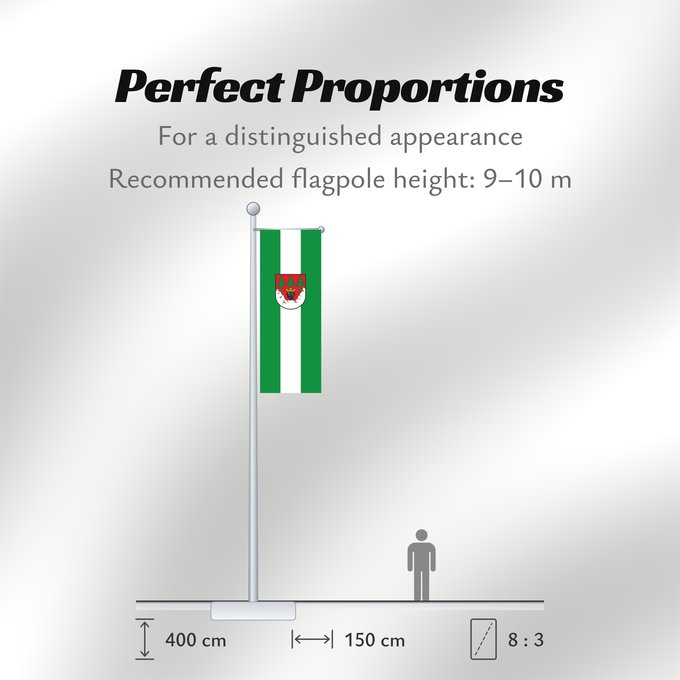 Flag Proportions: Mittenwald, M (Zugspitz-Region)