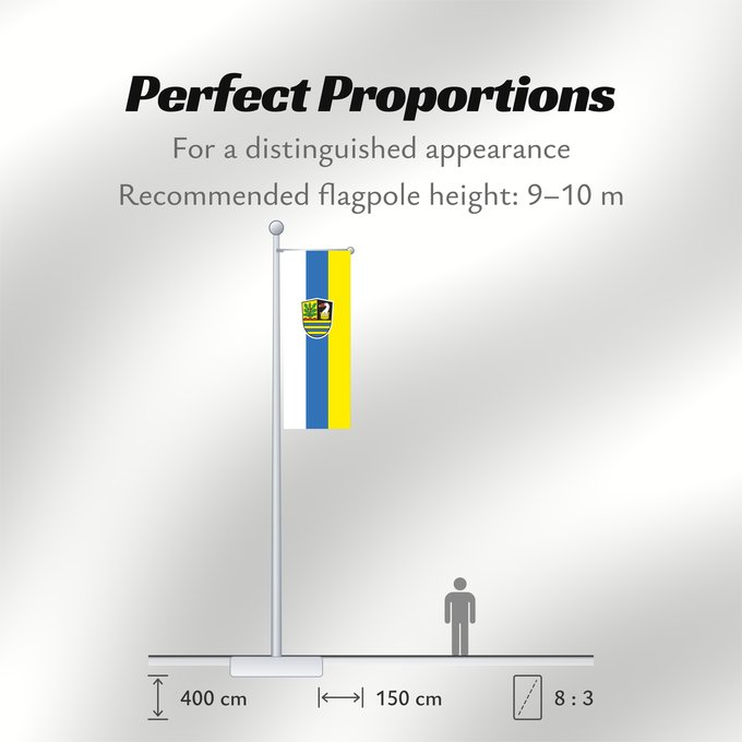 Flag Proportions: Oberhausen (Oberbayerns Städte)