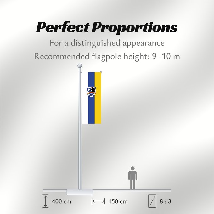 Flag Proportions: Weichering (Oberbayerns Städte)