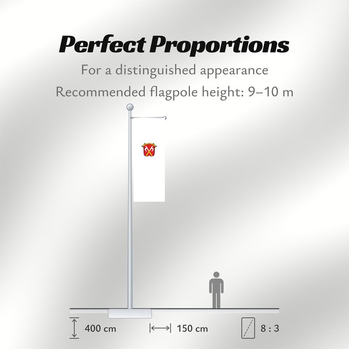 Flag Proportions: Neubeuern, M (Chiemsee-Alpenland)