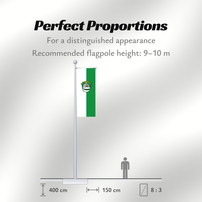 Flag Proportions: Stephanskirchen (Chiemsee-Alpenland)