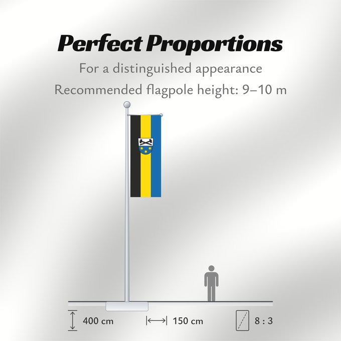 Flag Proportions: Bergen (Chiemgau)