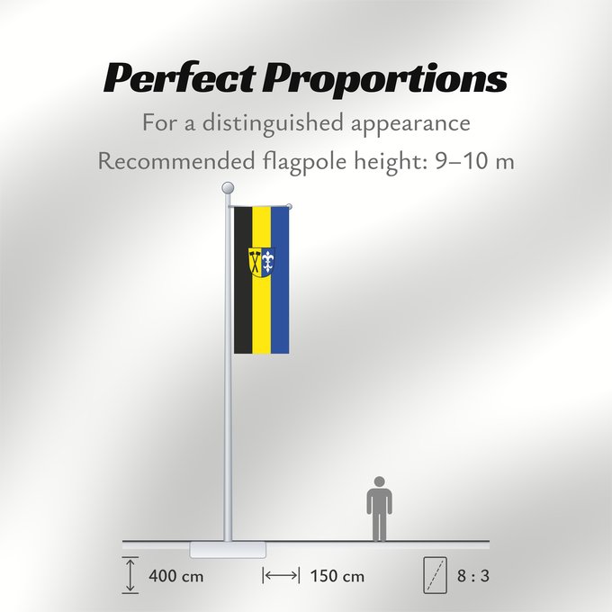 Flag Proportions: Metten, M (Bayerischer Wald)