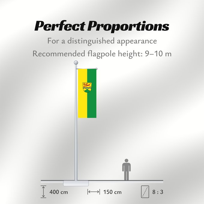 Flag Proportions: Niederalteich (Bayerischer Wald)