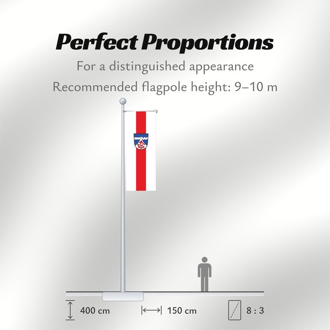 Flag Proportions: Eppenschlag (Bayerischer Wald)