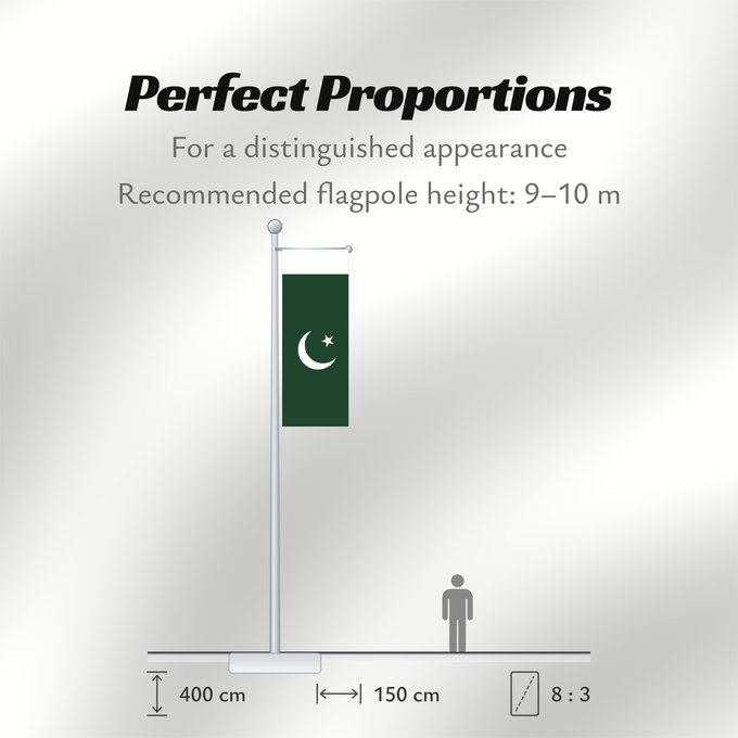 Flag Proportions: Pakistan Pakistan Pakistán Paquistão علم باكستان পাকিস্তানের জাতীয় পতাকা পাকিস্তানর ফিরালহান Pakistano पाकिस्तान का ध्वज ପାକିସ୍ତାନୀ ଝଣ୍ଡା ਪਾਕਿਸਤਾਨ ਦਾ ਕੌਮੀ ਝੰਡਾ د پاکستان بيرغ Флаг Пакистана Pakistana பாக்கித்தான் கொடி Прапор Пакистану پاکستان کا پرچم