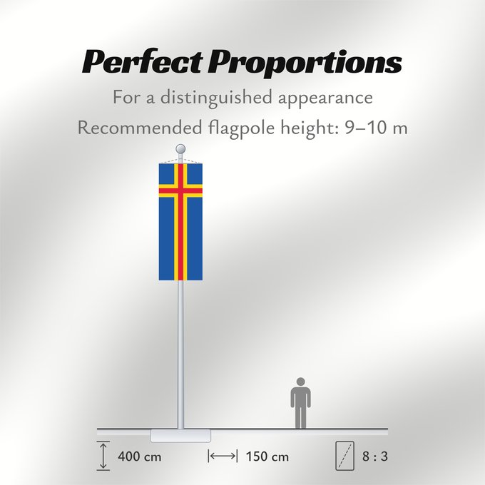 Flag Proportions: Åland Aland Islands D Åland Ålands Isole Åland Wysp Alandzkich علم أولان Сцяг Аландскіх астравоў Сьцяг Аляндзкіх выспаў Ålandskih ostrva Σημαία των Ώλαντ Ahvenamaa lipp Ålandeko bandera Ahvenanmaan דגל אולנד オーランド諸島の旗 올란드 제도의 기 Ålands flagg Флаг Аландских