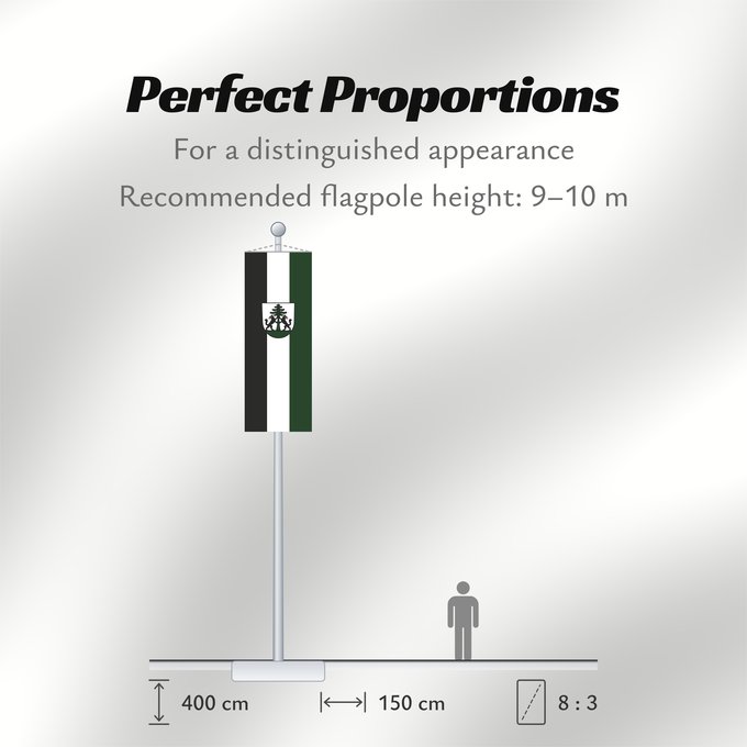 Flag Proportions: Murrhardt (Region Stuttgart)