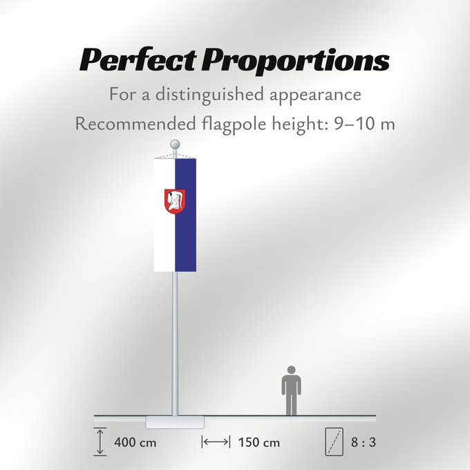 Flag Proportions: Güglingen (Nördliches Baden-Württemberg)