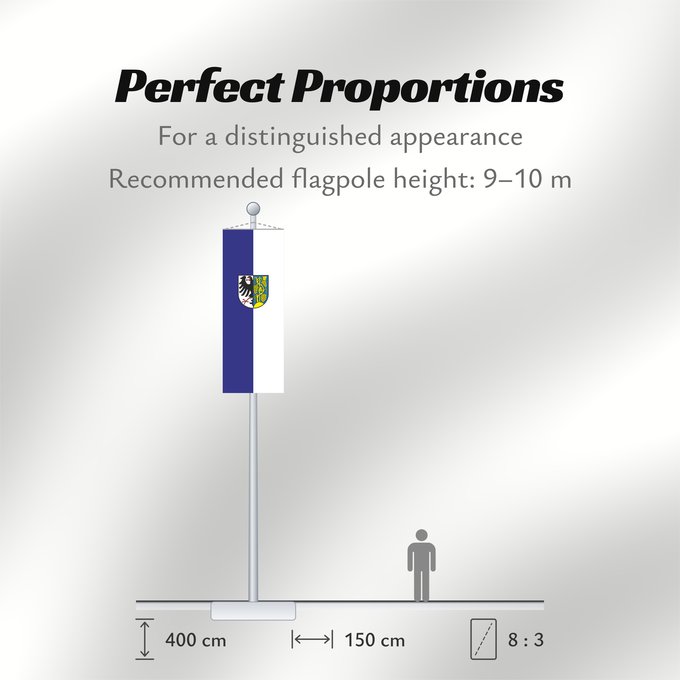 Flag Proportions: Weinsberg (Nördliches Baden-Württemberg)