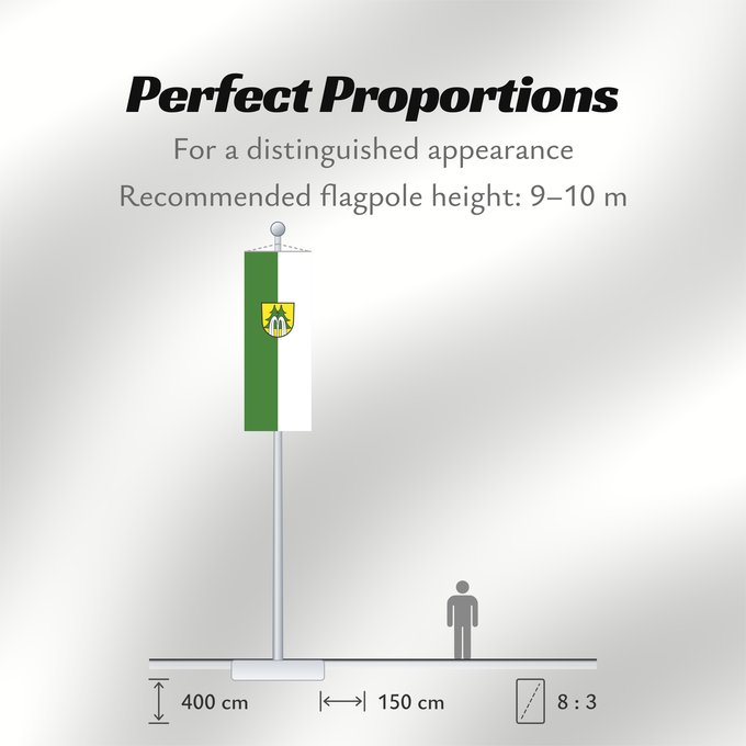 Flag Proportions: Bad Wildbad (Nördlicher Schwarzwald)