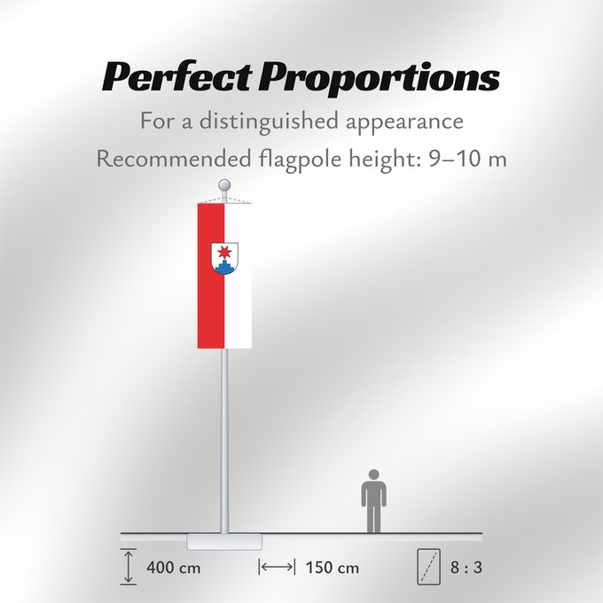 Flag Proportions: Sternenfels (Nördliches Baden-Württemberg)