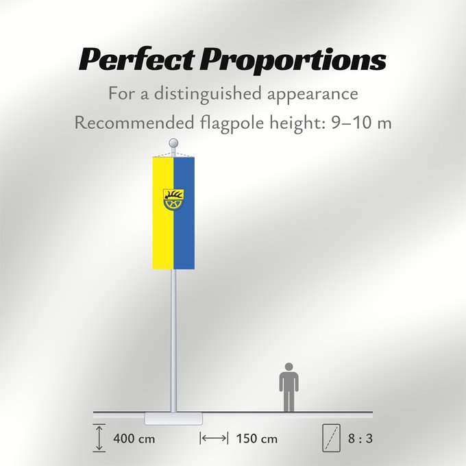 Flag Proportions: Tuttlingen (Kreis)