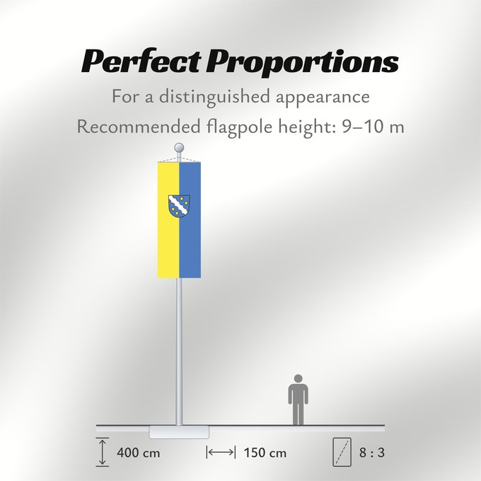 Flag Proportions: Heroldstatt (Schwäbische Alb)