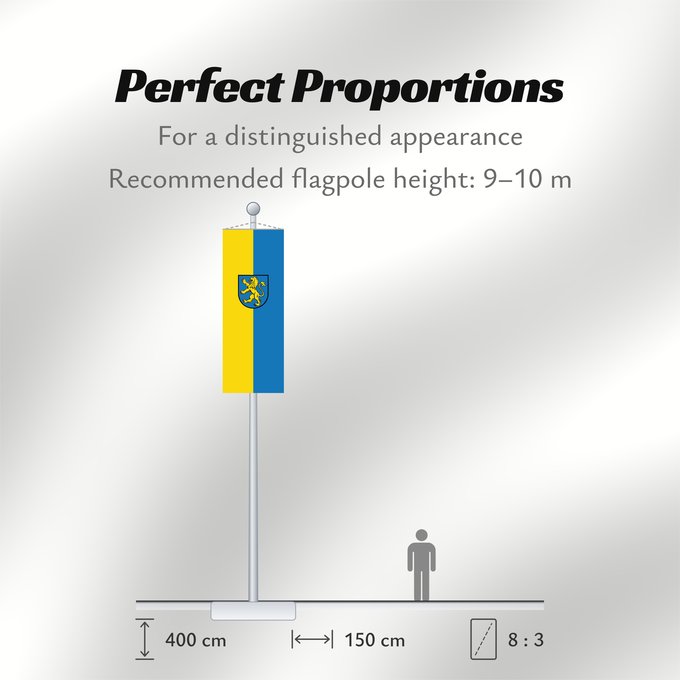 Flag Proportions: Ravensburg (Kreis)