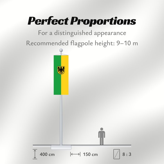 Flag Proportions: Argenbühl (Württembergisches Allgäu Oberschwaben)