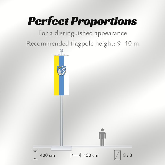 Flag Proportions: Altötting (Kreis)