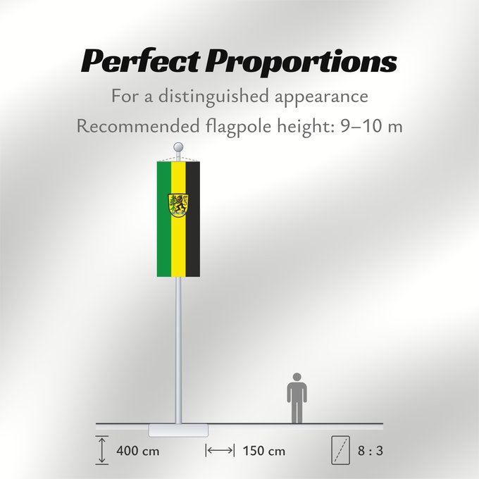 Flag Proportions: Feichten a.d.Alz (Inn-Salzach)
