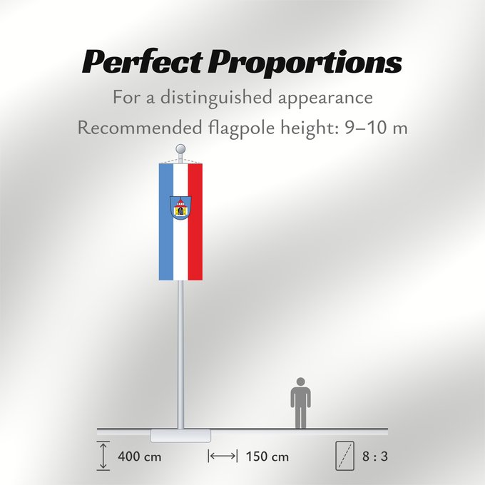Flag Proportions: Neuötting, St (Inn-Salzach)