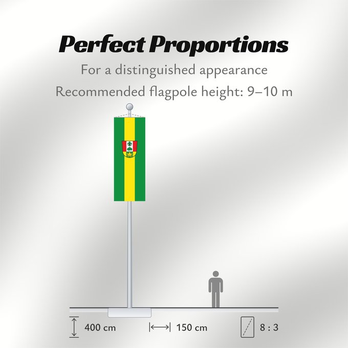 Flag Proportions: Pleiskirchen (Inn-Salzach)