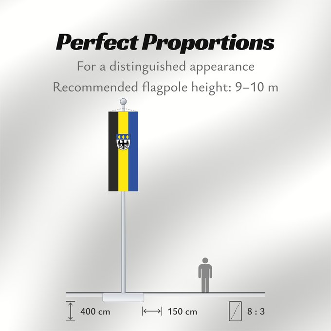 Flag Proportions: Haimhausen (Münchener Umland)