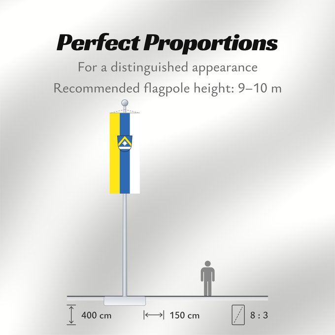 Flag Proportions: Poing (Ebersberger Grünes Land)