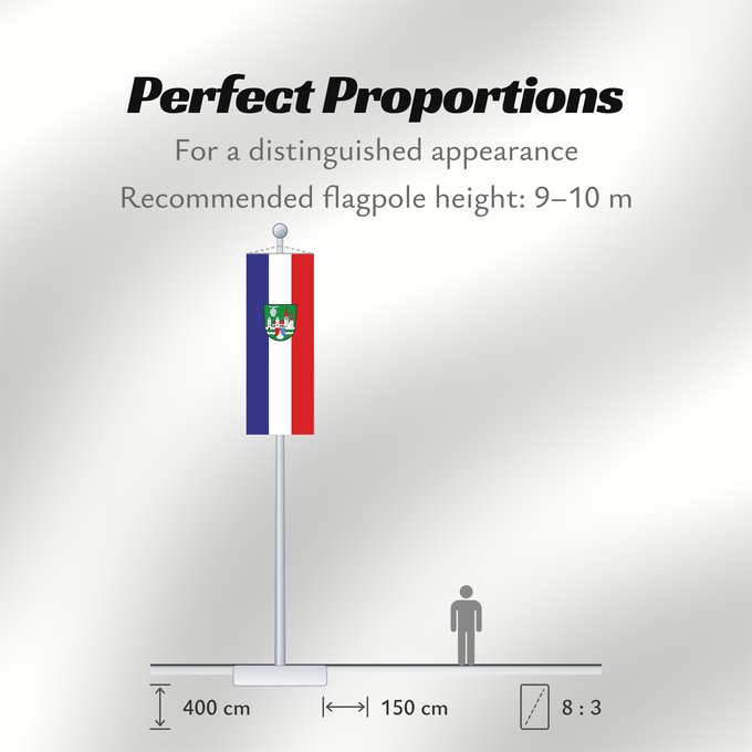 Flag Proportions: Kinding, M (Naturpark Altmühltal)
