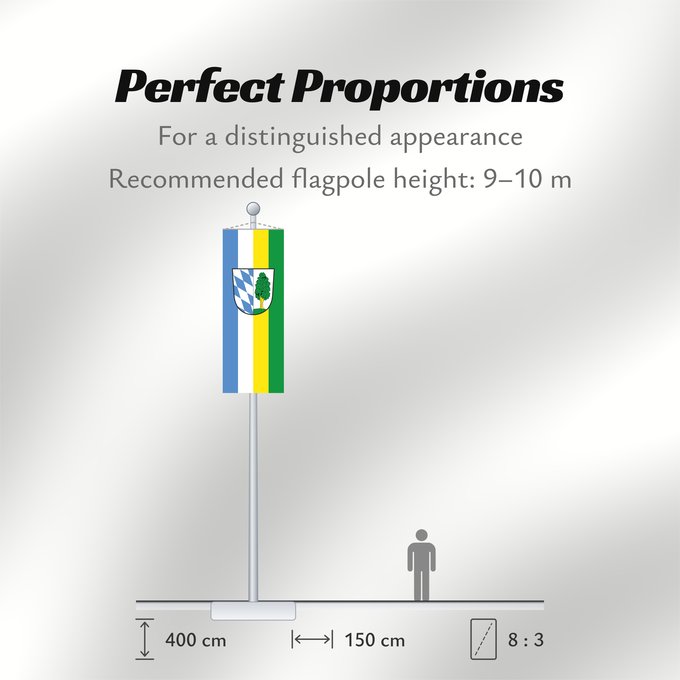 Flag Proportions: Kösching, M (Naturpark Altmühltal)