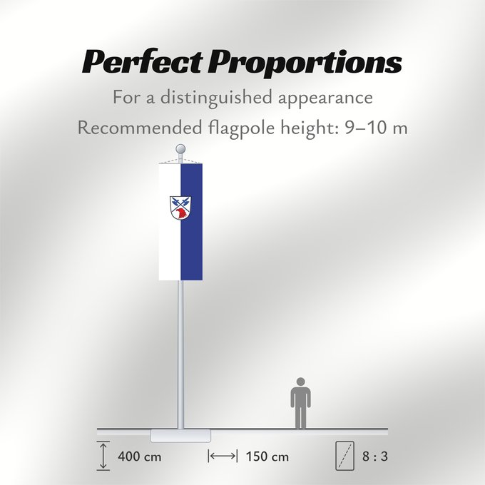 Flag Proportions: Alling (Münchener Umland)