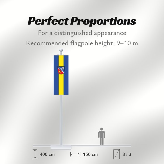 Flag Proportions: Egenhofen (Münchener Umland)