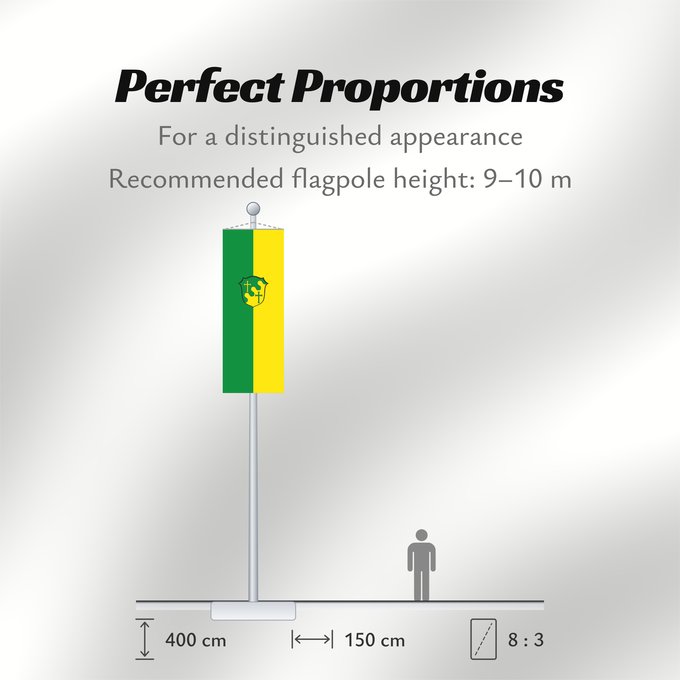 Flag Proportions: Scheuring (Ammersee-Lech)
