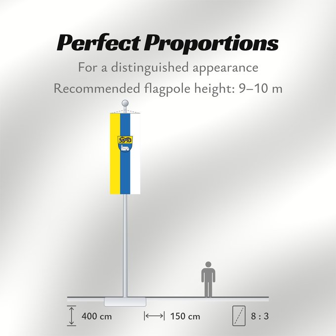 Flag Proportions: Oberneukirchen (Inn-Salzach)