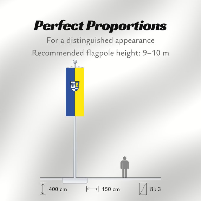 Flag Proportions: Baar-Ebenhausen (Oberbayerns Städte)