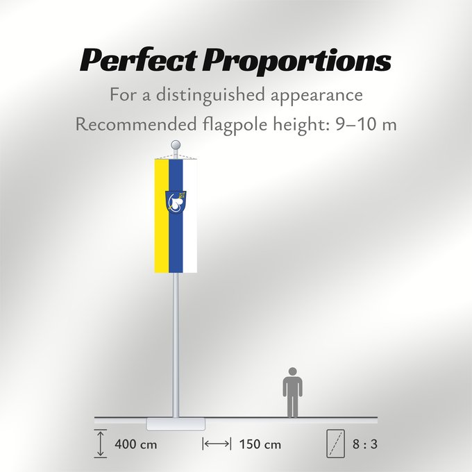 Flag Proportions: Pittenhart (Chiemgau)
