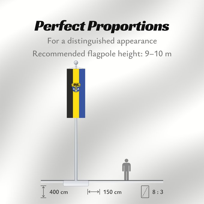 Flag Proportions: Weilheim-Schongau (Kreis)