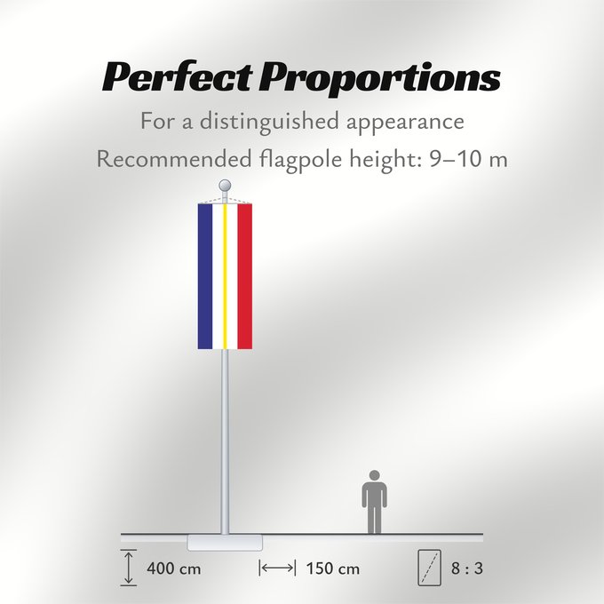 Flag Proportions: Mecklenburg-Western Pomerania	Mecklenburg-Vorpommern	Mecklembourg-Poméranie-Occidentale	Mecklemburgo-Pomerania Occidental	Meclemburgo-Pomerania Anteriore