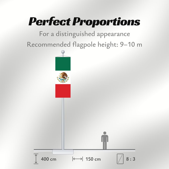 Flag Proportions: Mexico	Mexico Official version of the Flag of the United Mexican States or Mexico	Mexique	México La actual bandera de los Estados Unidos Mexicanos	Mexiko	Messico	México	Meksyku	علم المكسيك	Mïxiku wiphala	Meksika	Mèxic	Mexická vlajka	Mexicos	Meksiko	Mexiko
