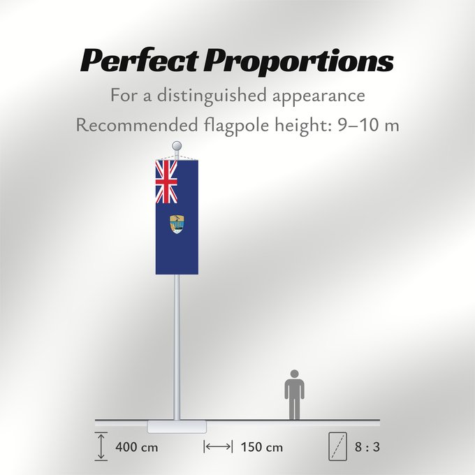 Flag Proportions: Saint Helena	Saint Helena, Ascension and Tristan da Cunha	Sainte-Hélène (territoire)	Santa Helena, A. y T.	St. Helena	Shan Héilin	Sen Helena