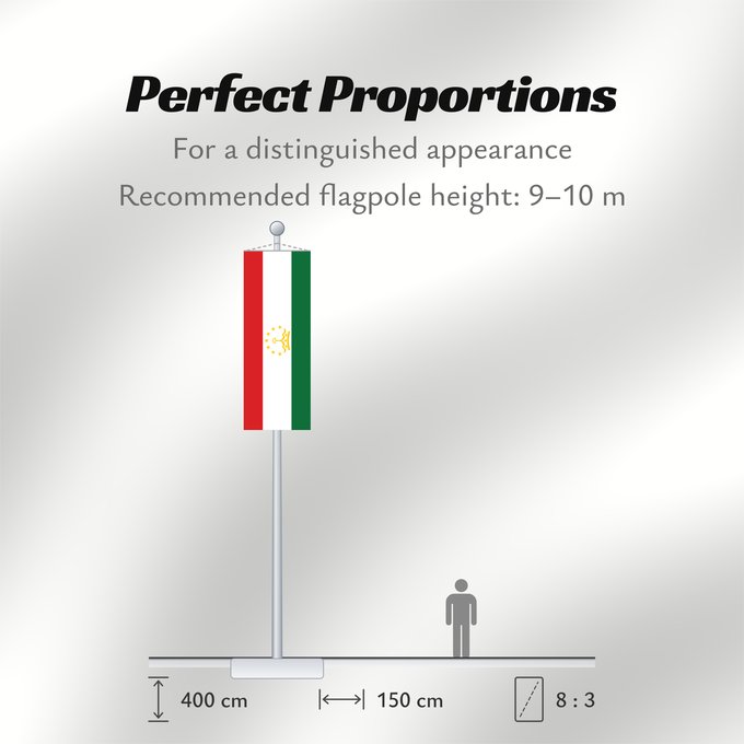 Flag Proportions: Tajikistan	Tadjikistan	Tayikistán	Republik Tadschikistan	Tagikistan	Tadzjikistan	علم طاجيكستان	Tacikistan	Сцяг Таджыкістану	Сьцяг Таджыкістану	Tádžikistánu	Таджикистан ялавӗ	پرچم تاجیکستان	Տաջիկստան դրոշը	ტაჯიკეთის დროშა	Тәжікстан байрағы	Тажикстанын туус