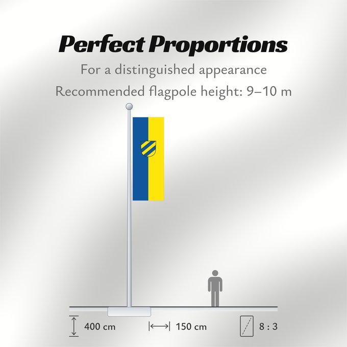 Flag Proportions: Plochingen (Region Stuttgart)