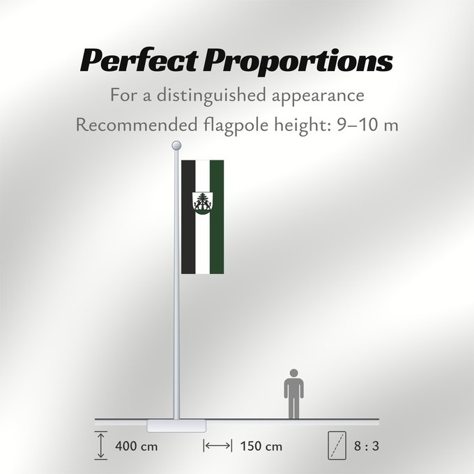 Flag Proportions: Murrhardt (Region Stuttgart)