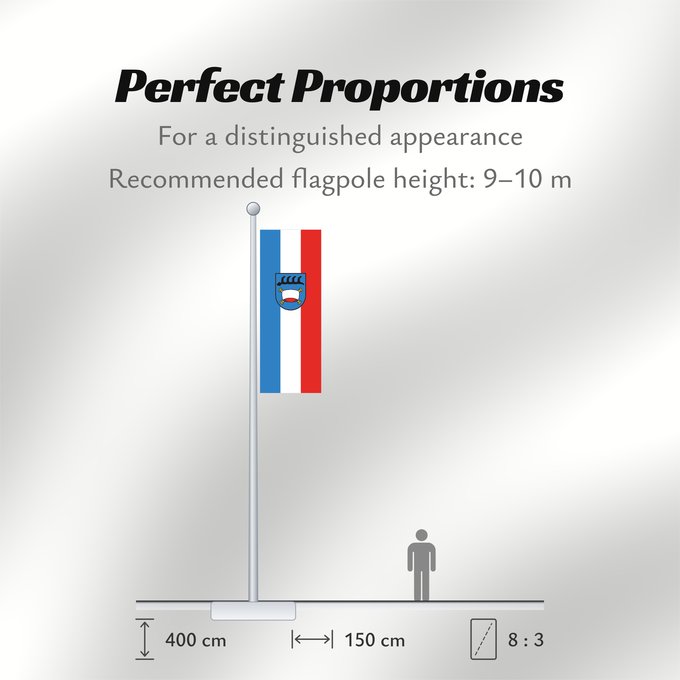 Flag Proportions: Pfullingen (Schwäbische Alb)