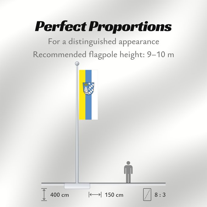 Flag Proportions: Altötting (Kreis)