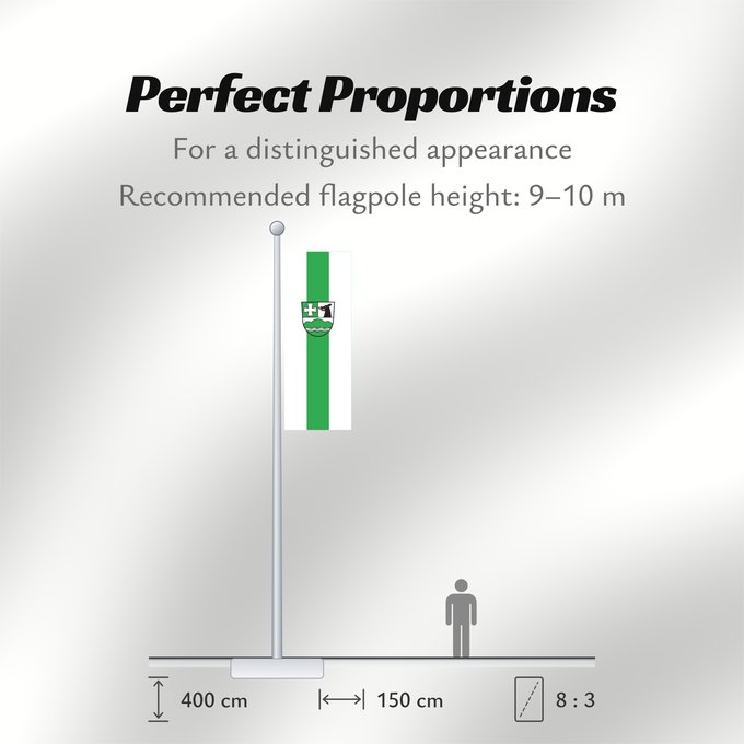 Flag Proportions: Icking (Tölzer Land)