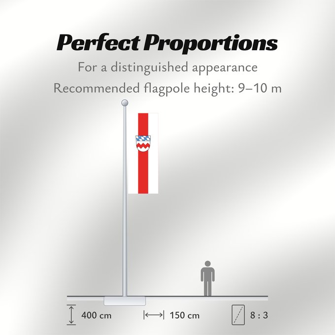 Flag Proportions: Dachau (Kreis)