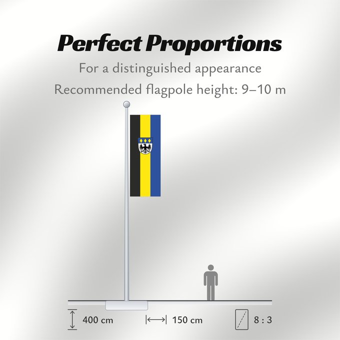 Flag Proportions: Haimhausen (Münchener Umland)