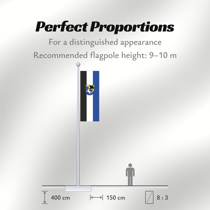 Flag Proportions: Maitenbeth (Inn-Salzach)