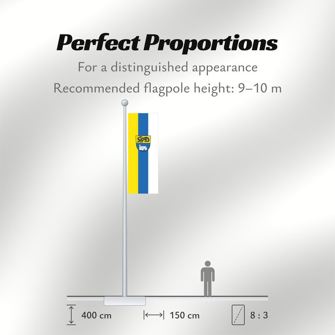 Flag Proportions: Oberneukirchen (Inn-Salzach)