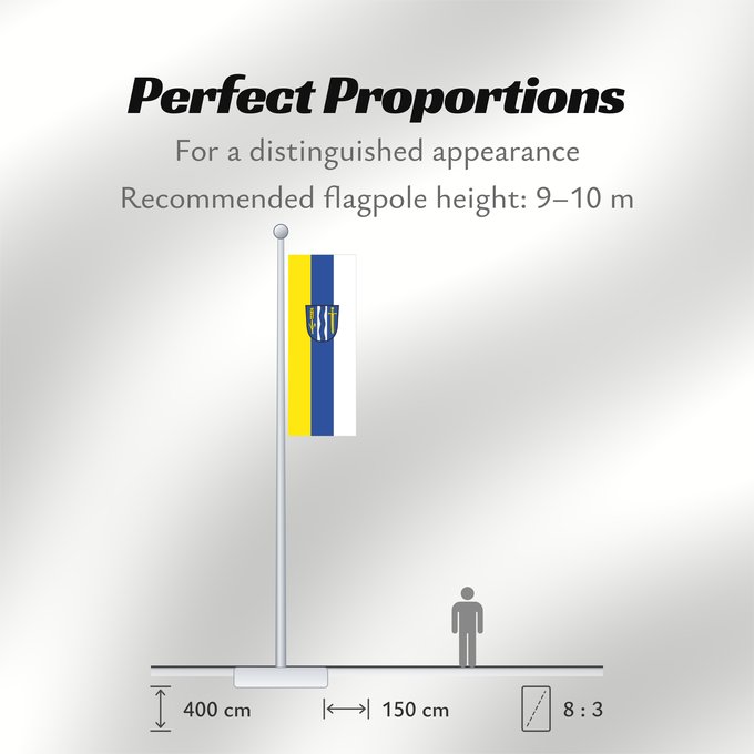 Flag Proportions: Aresing (Oberbayerns Städte)